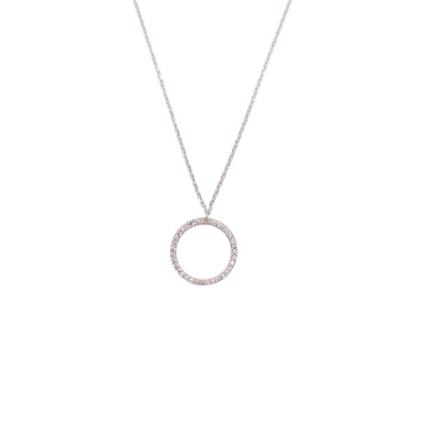 Colar Circulo Cravejado