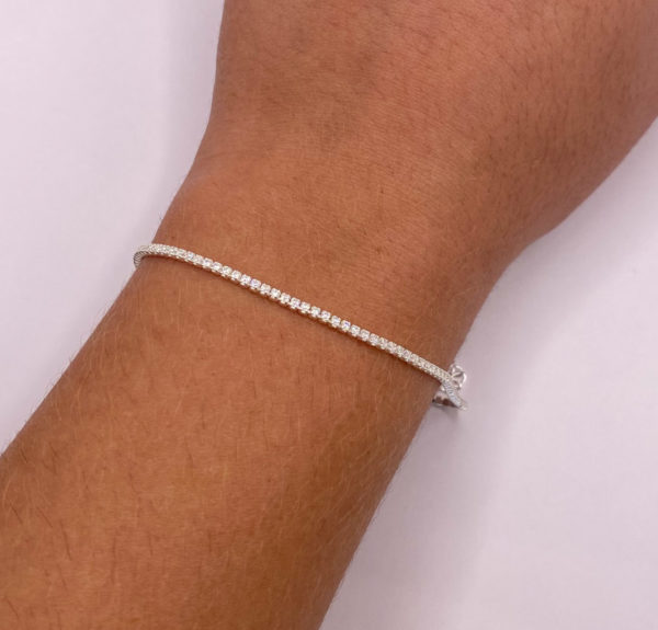 Pulseira Rivera Cristal 2mm - Image 2